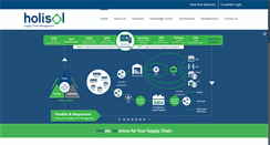 Desktop Screenshot of holisollogistics.com